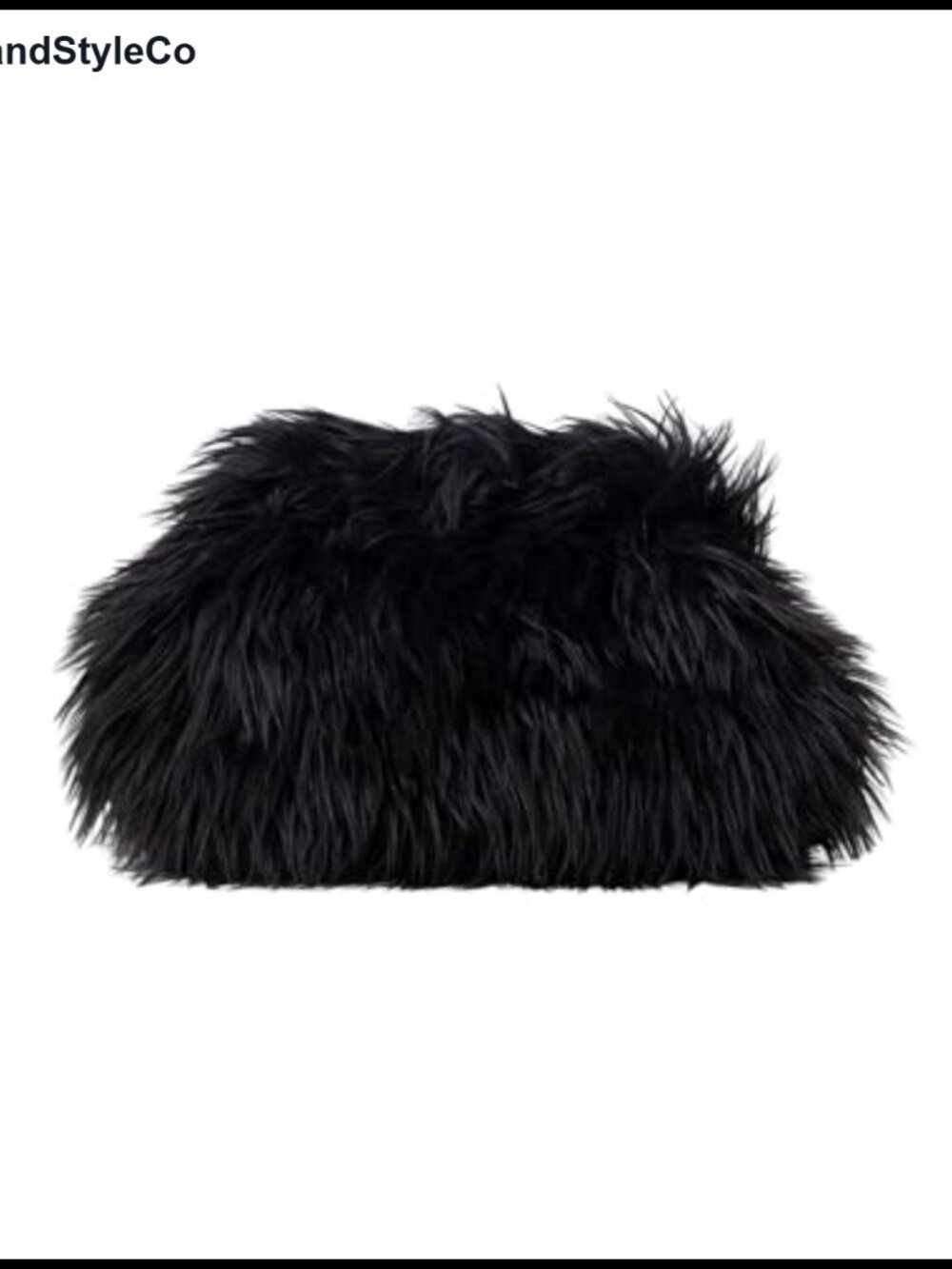 Fuzzy Faux Fur Clutch Purses Plush Evening Bag